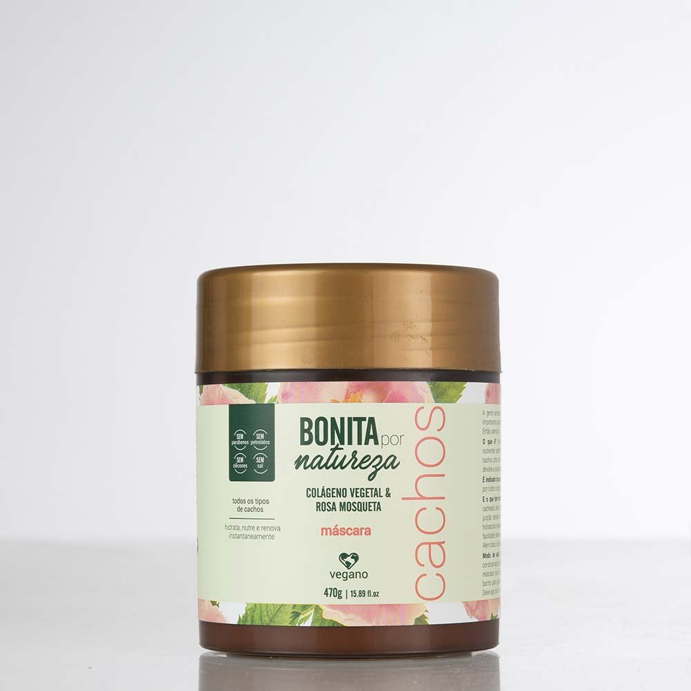 Bonita por Natureza Cachos Máscara 470g 5