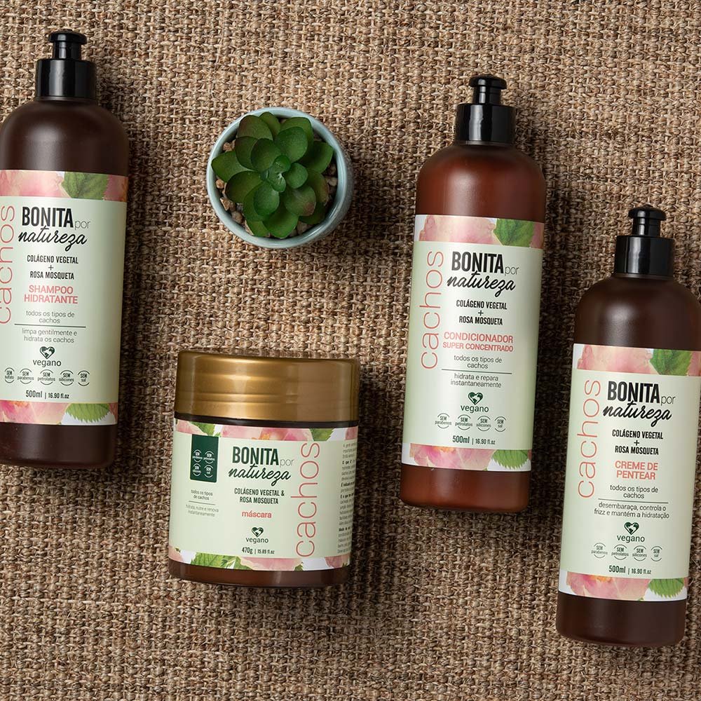 Bonita por Natureza Cachos Máscara 470g 8