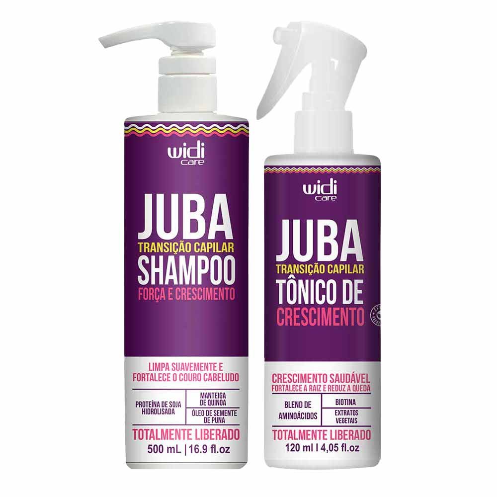 Widi Care Juba Transição Kit – Shampoo + Tônico ÚNICO 1