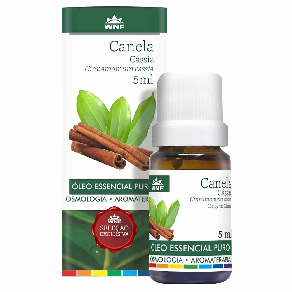 Óleos Essenciais WNF Canela Cássia 5ml 2