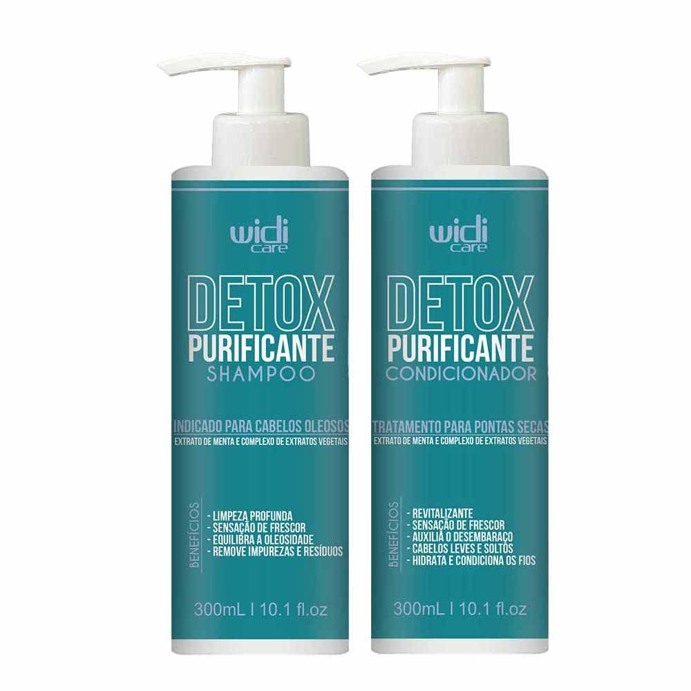 Widi Care Detox Purificante Kit – Shampoo + Condicionador ÚNICO 1