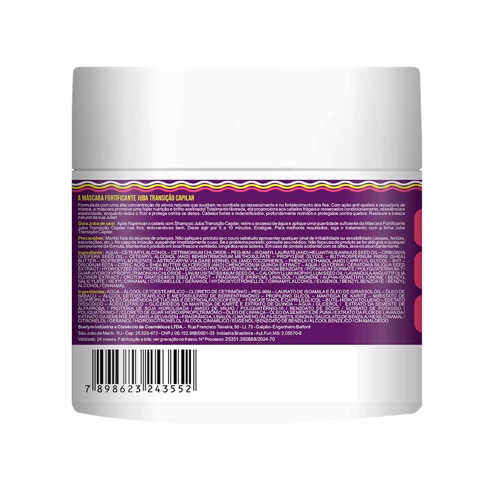 Widi Care Juba Transição Máscara Condicionante 500g 2