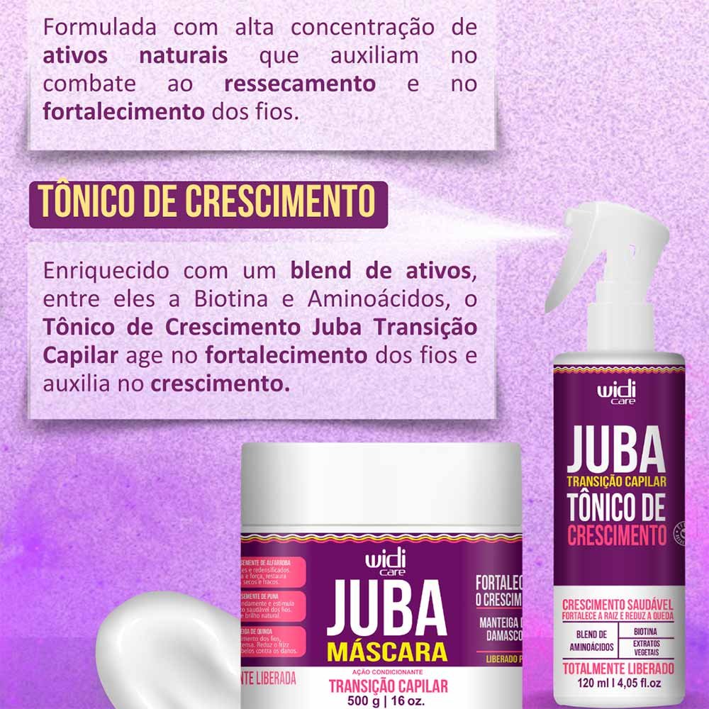 Widi Care Juba Transição Máscara Condicionante 500g 3