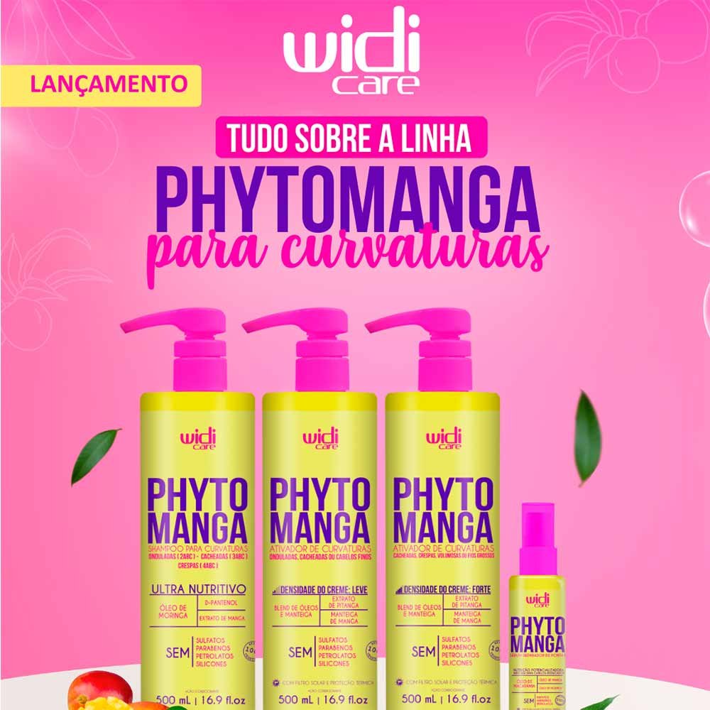 Widi Care Phytomanga Efeito Pesado Ativador Condicionante de Curvaturas 500ml 3