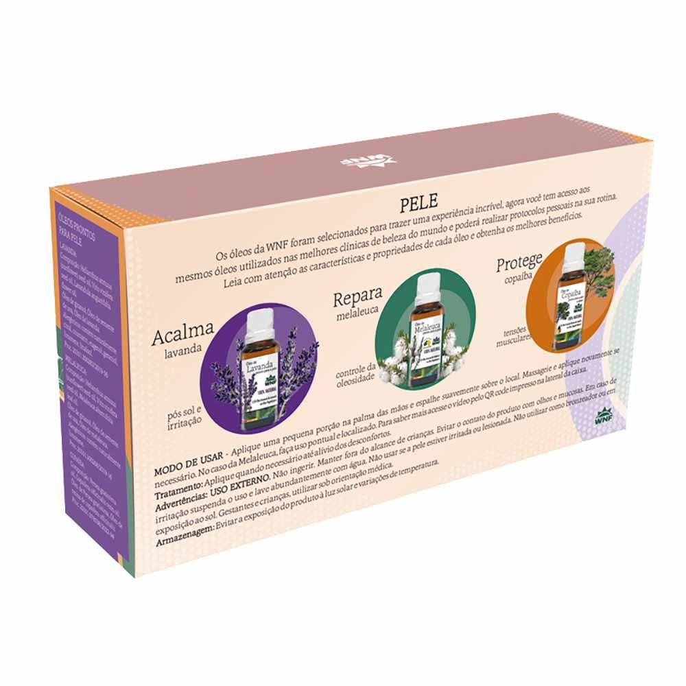 Kit Óleos Vegetais WNF Pronto Para a Pele ÚNICO 2