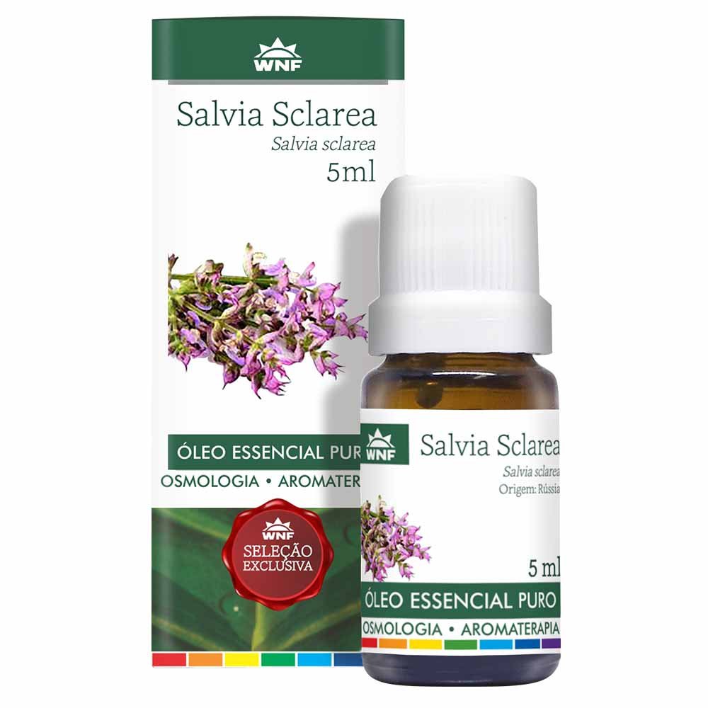Óleos Essenciais WNF Sálvia Sclarea 5ml 2