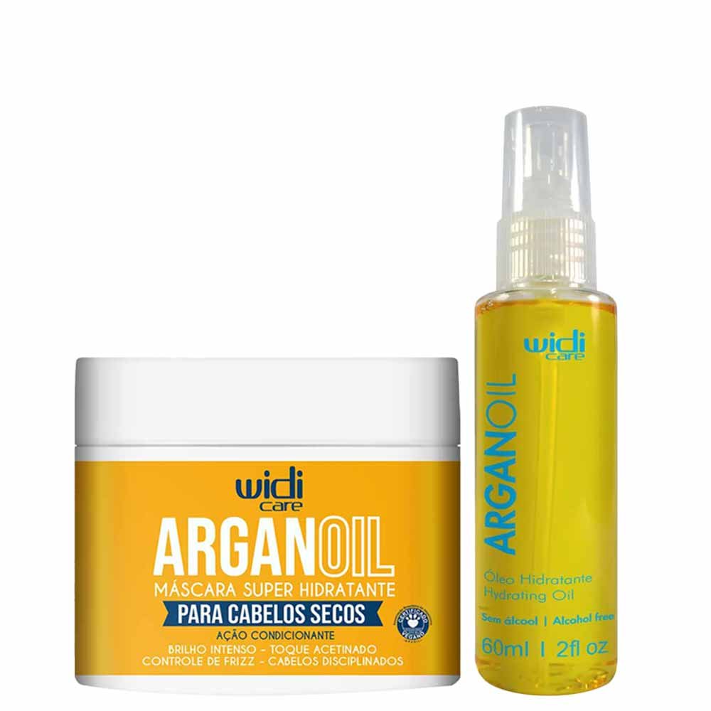 Widi Care Argan Oil Kit – Máscara + Óleo ÚNICO 1