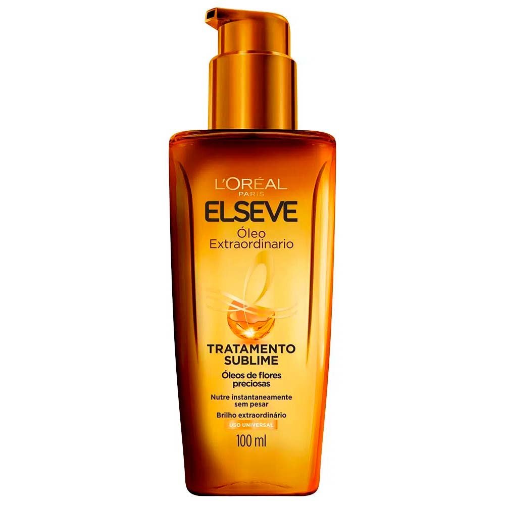 Elseve Pure Hialurônico Kit – Shampoo + Condicionador + Óleo Extraordinário + Leave In Tratamento ÚNICO 4