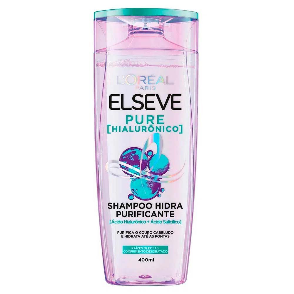 Elseve Pure Hialurônico Kit – Shampoo + Creme de Tratamento ÚNICO 2