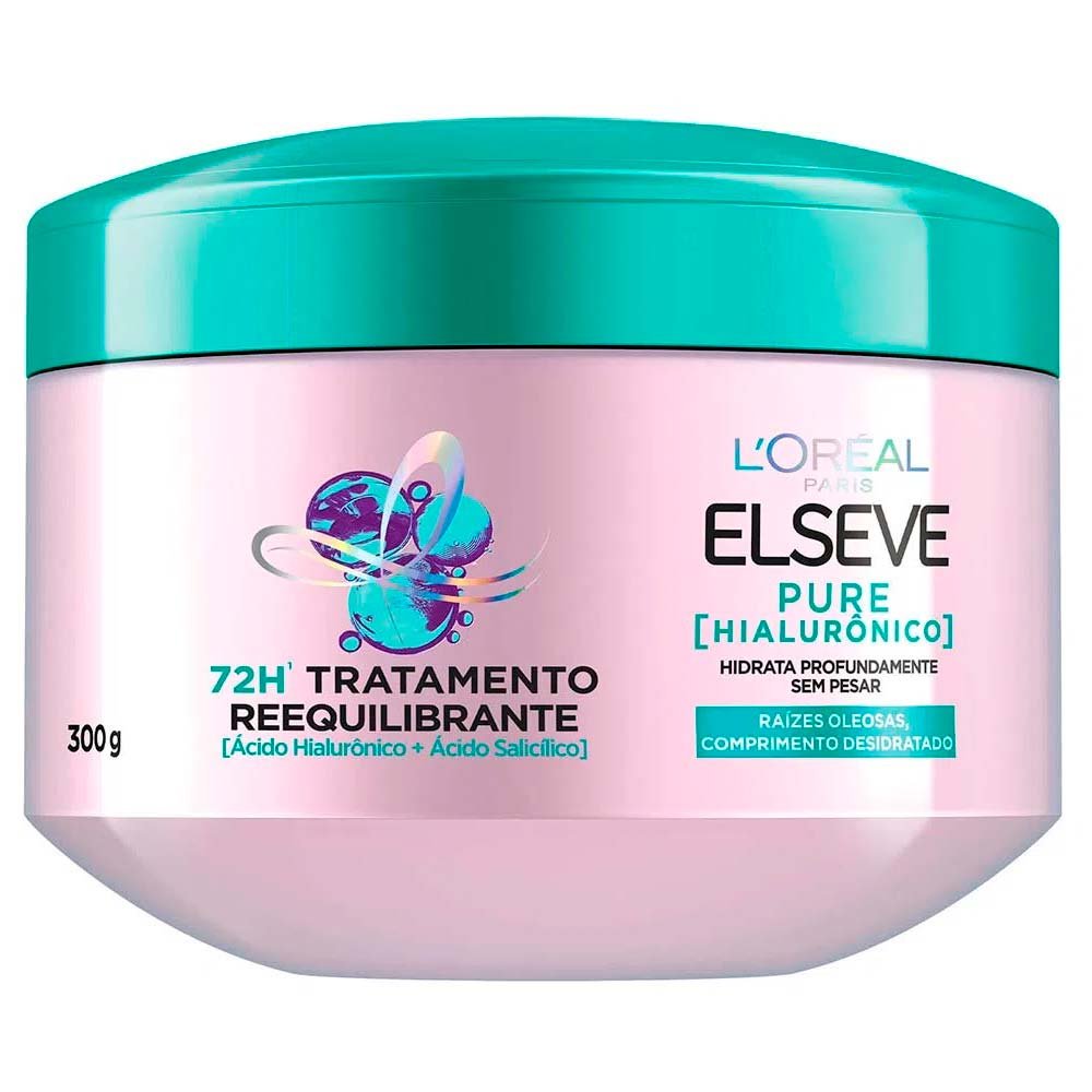 Elseve Pure Hialurônico Kit – Shampoo + Creme de Tratamento ÚNICO 3