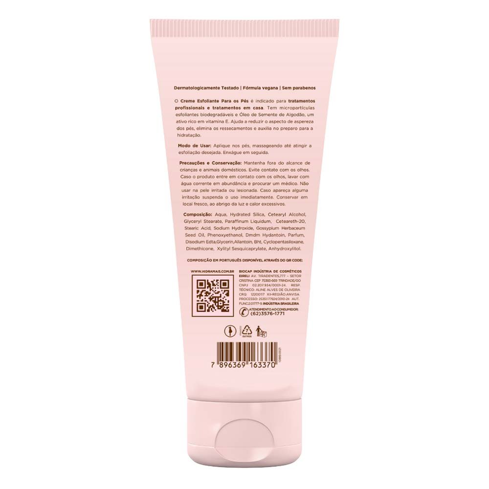 Creme Esfoliante Para os Pés Hidramais 200g 2