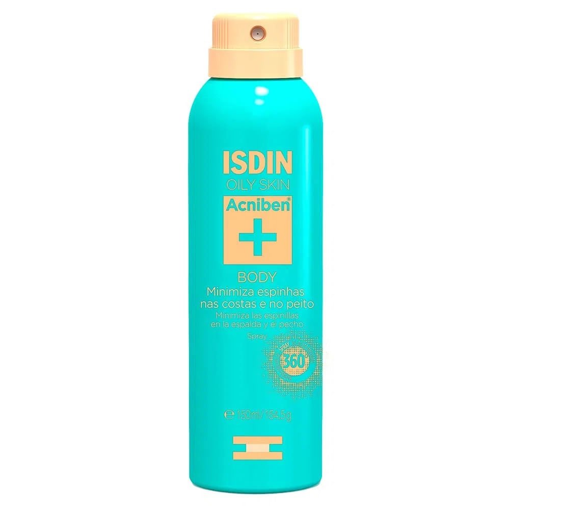 Isdin Kit – Sabonete Líquido Facial + Gel Creme Facial + Spray Corporal Antiacne + Gel Secativo para Espinhas ÚNICO 3