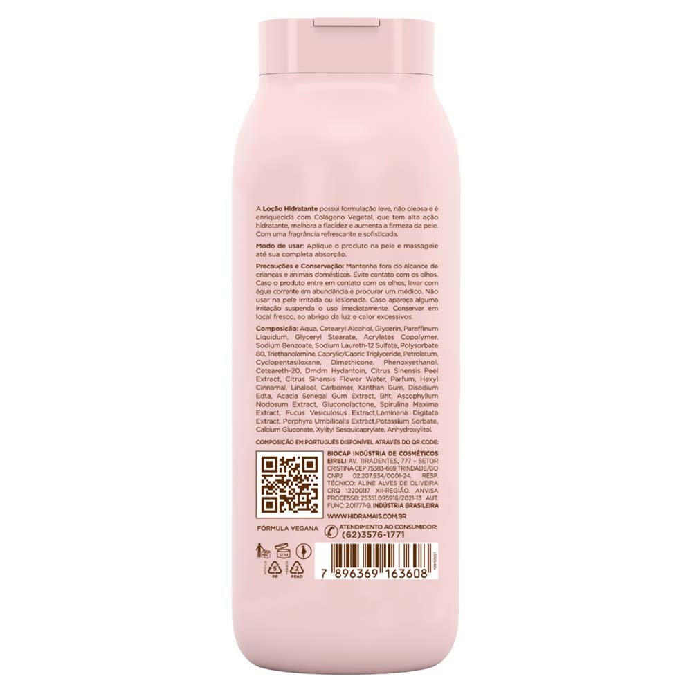 Loção Hidratante Hidramais Flor de Laranjeira 500ml 2
