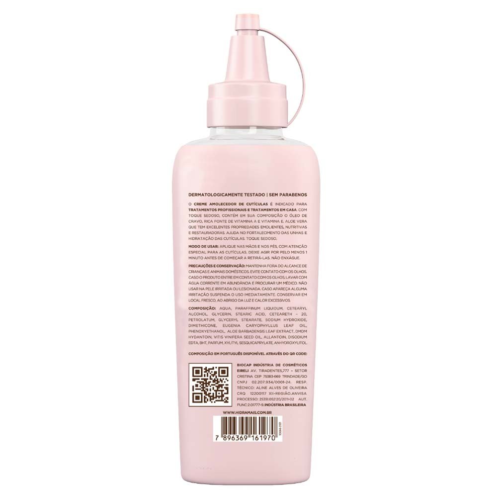Creme Amolecedor de Cutículas Hidramais 120ml 2