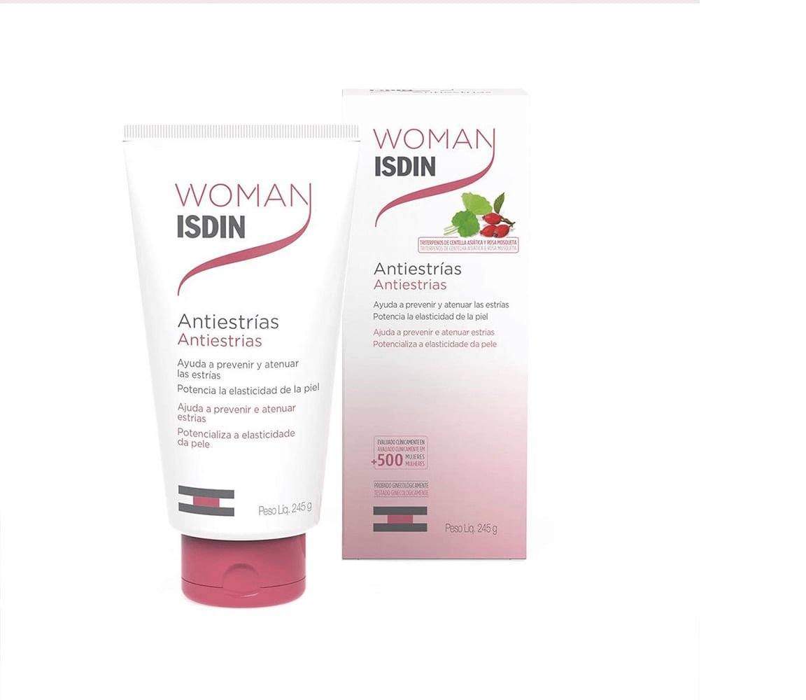 Isdin Kit - Creme Corporal Antiestrias + Protetor Solar Corporal Hydrolotion FPS50 ÚNICO 1