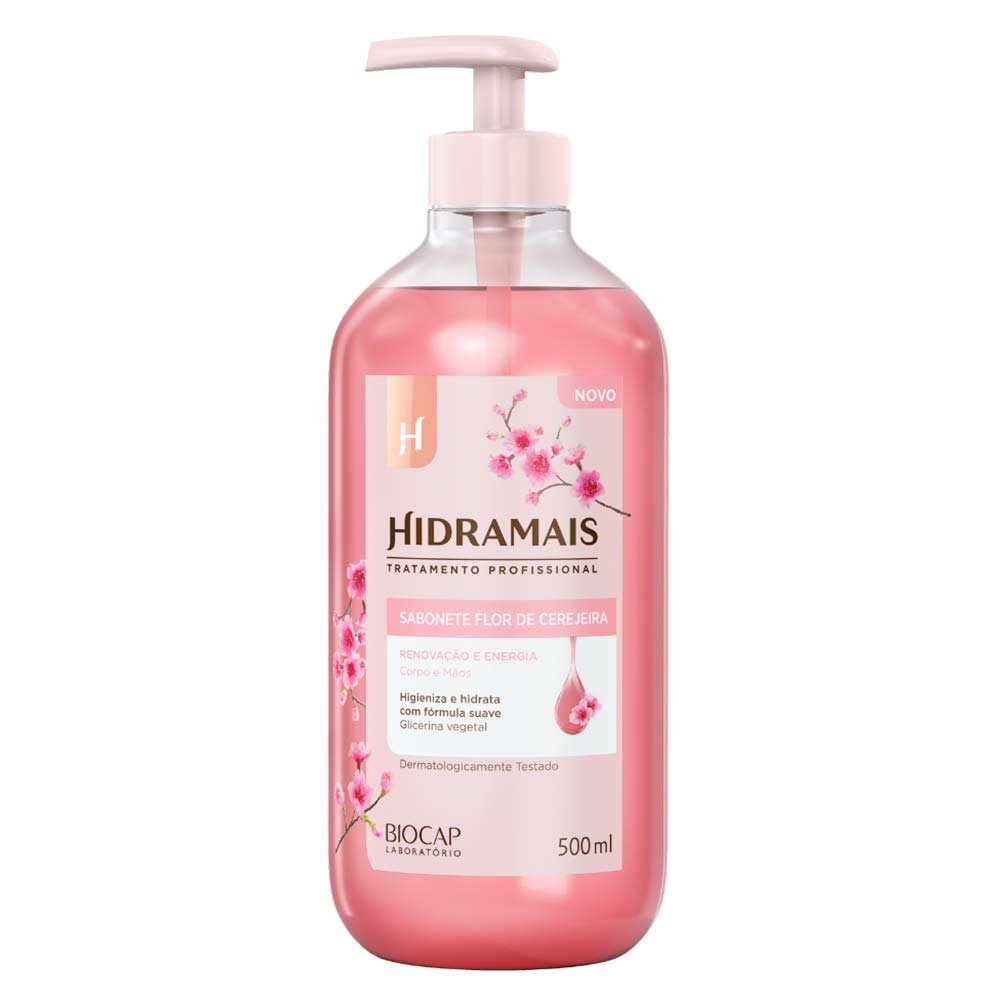 Sabonete Líquido Hidramais Flor de Cerejeira 500ml 1