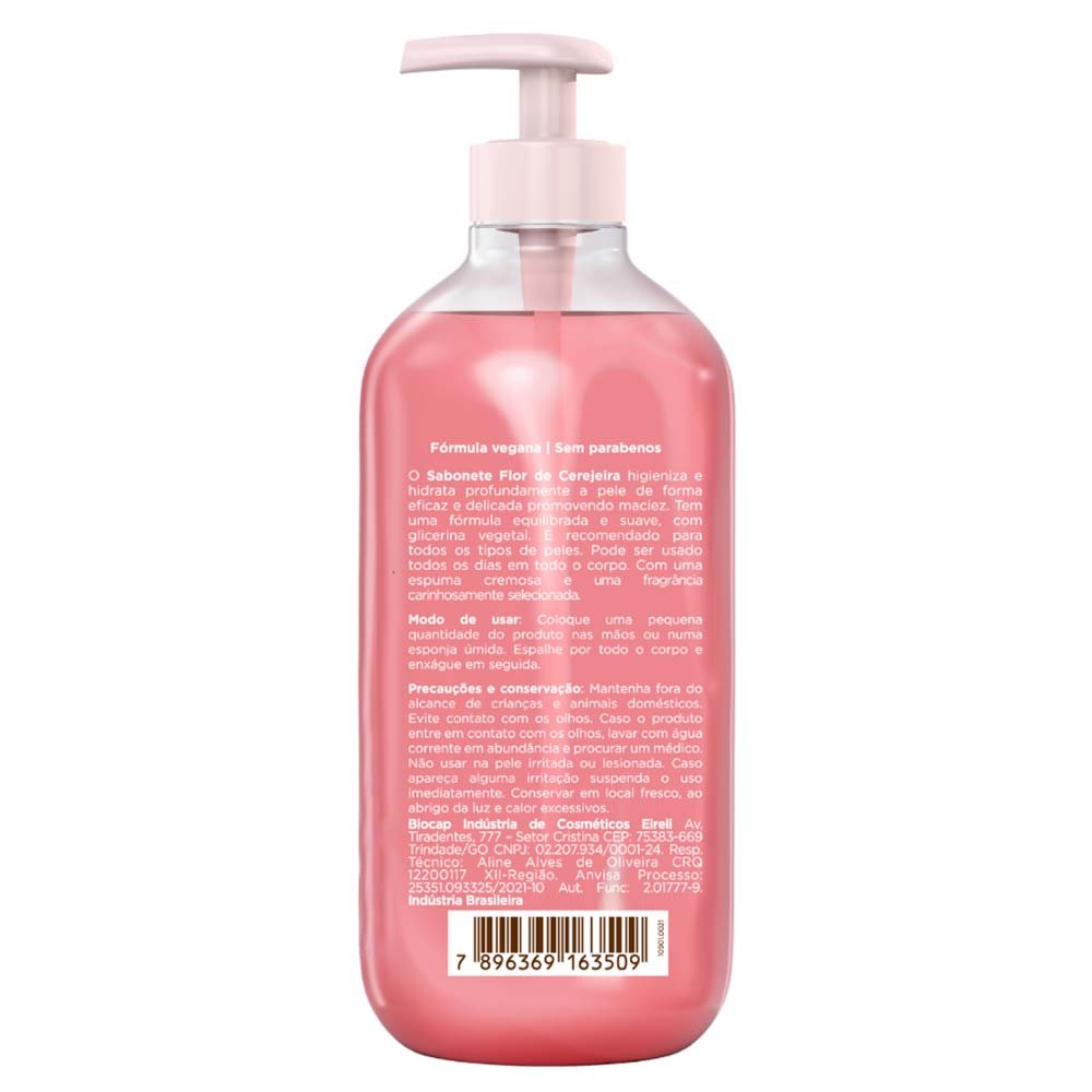 Sabonete Líquido Hidramais Flor de Cerejeira 500ml 2