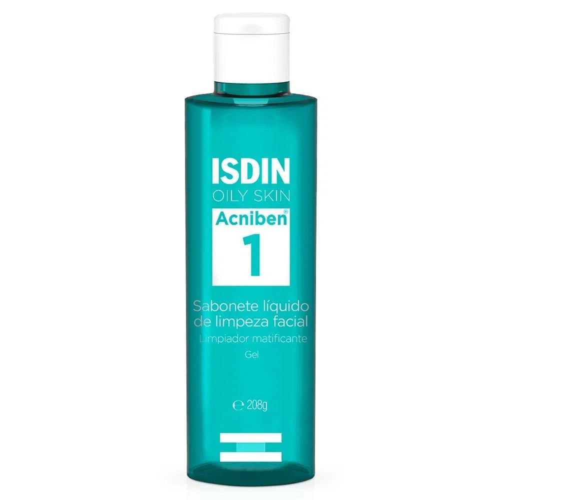 Isdin Kit - Sabonete Líquido Facial Acniben + Protetor Solar Facial Fusion Water 5 Stars FPS60 ÚNICO 2