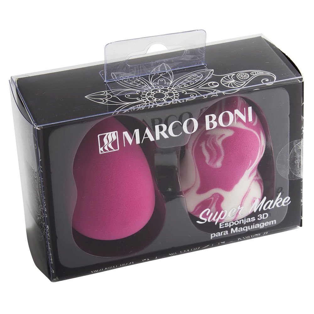 Marco Boni Super Make 3D Kit - Esponjas ÚNICO 2