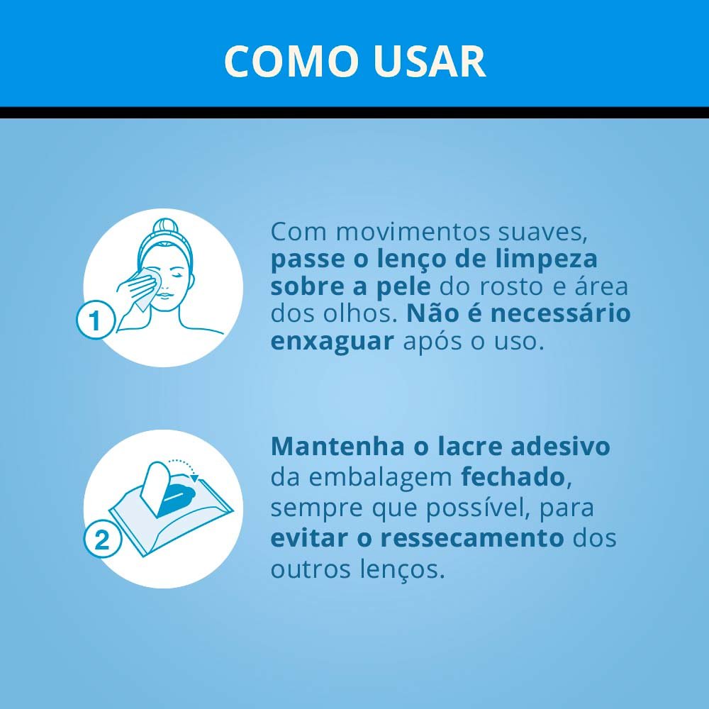 Lenço Demaquilante NeutrogenaDeep Clean ÚNICO 4