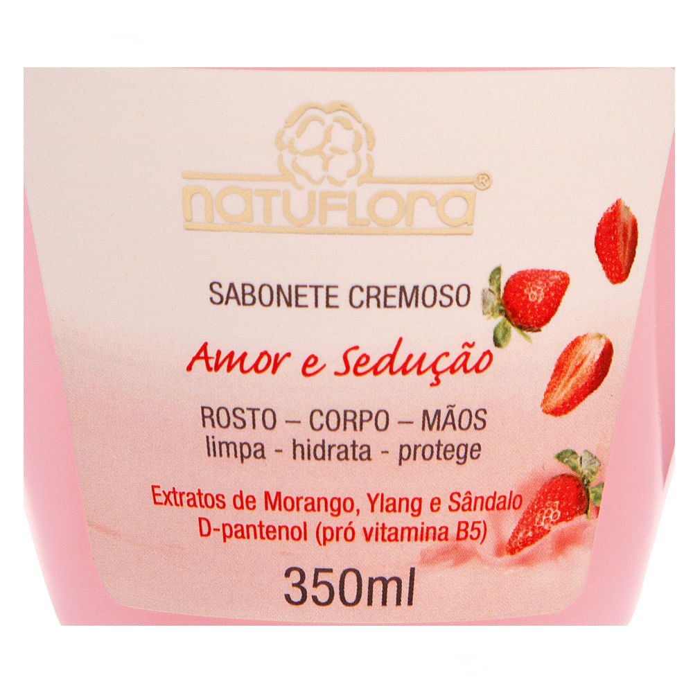 Sabonete Líquido Natuflora - Amor e Sedução 350ml 2