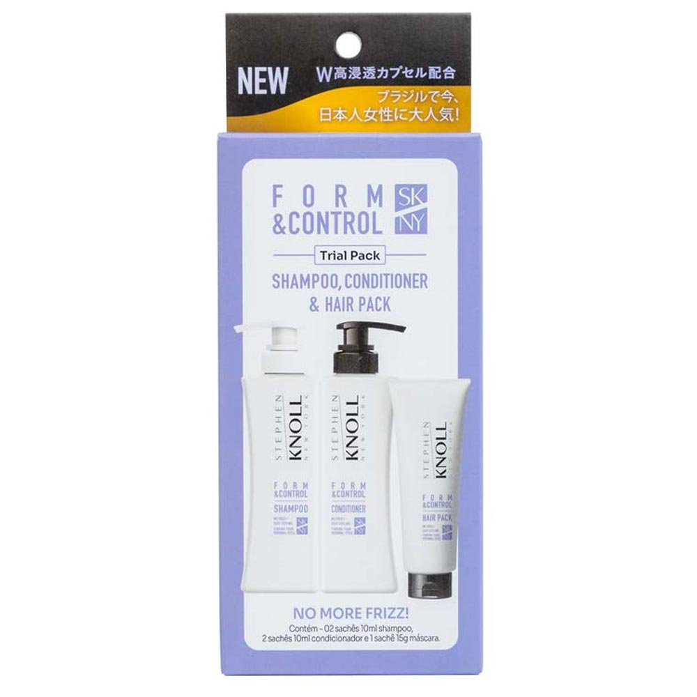 Stephen Knoll Form & Control Kit - Shampoo + Condicionador + Máscara ÚNICO 1