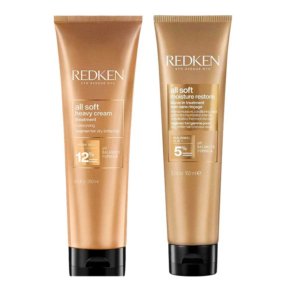 Redken All Soft Kit – Máscara + Leave In ÚNICO 1