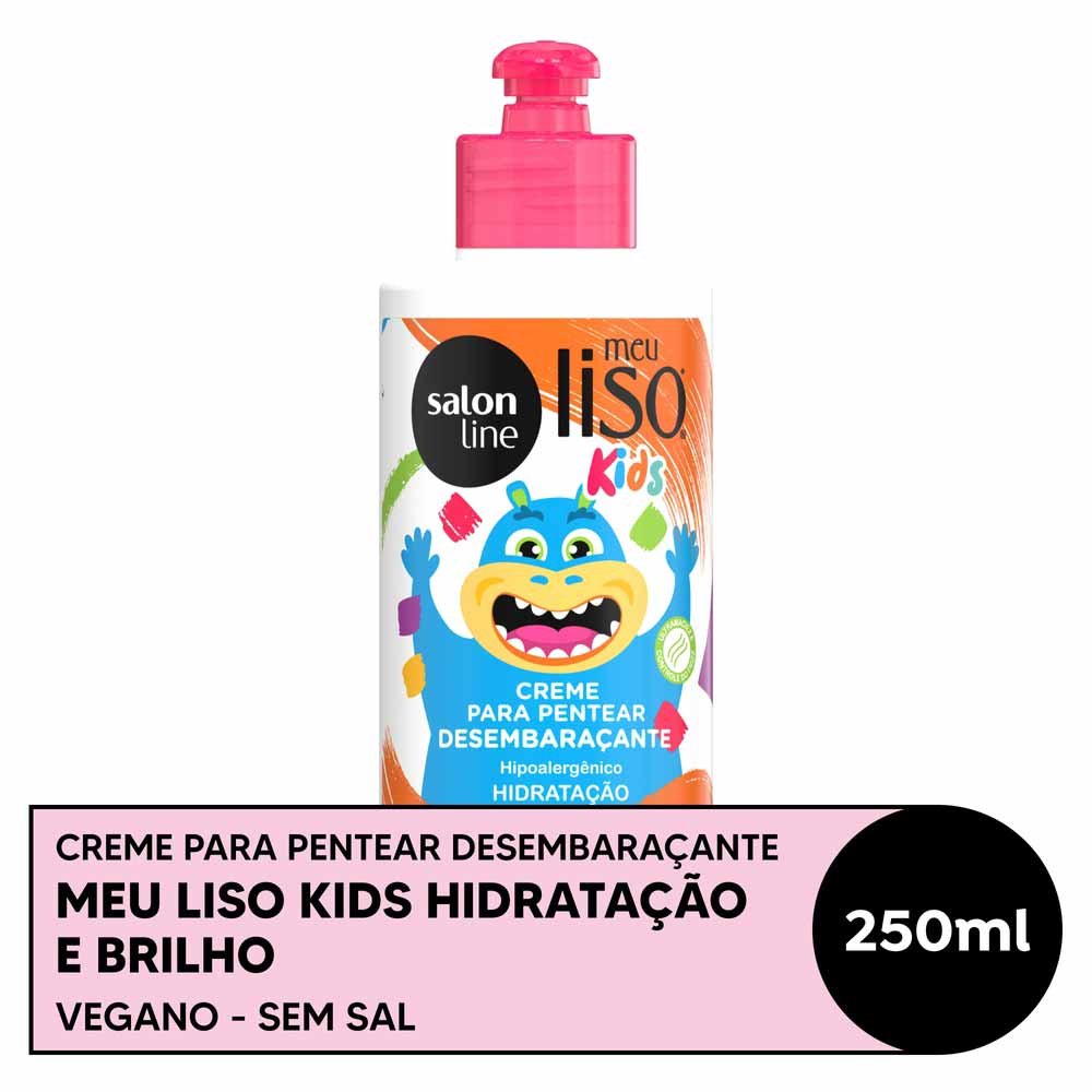 Salon Line Meu Lisinho Salada de Frutas Kids - Creme para Pentear 250ml 3