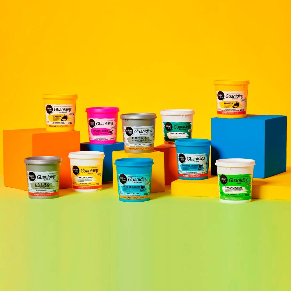 Salon Line Guanidina Extra Conditioning Regular 215g 4