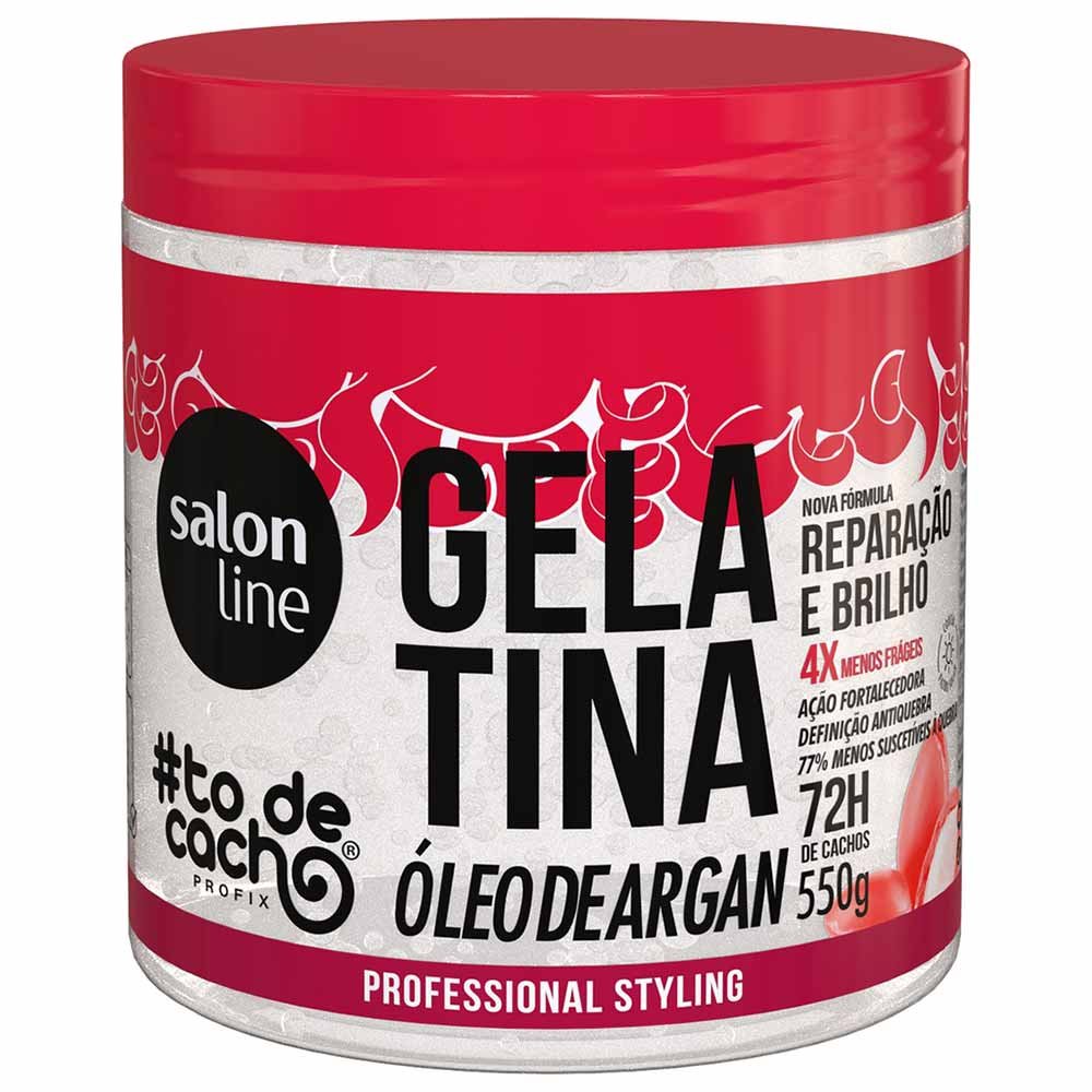 Salon Line #Todecacho Fortalecedora Gelatina 550g 1