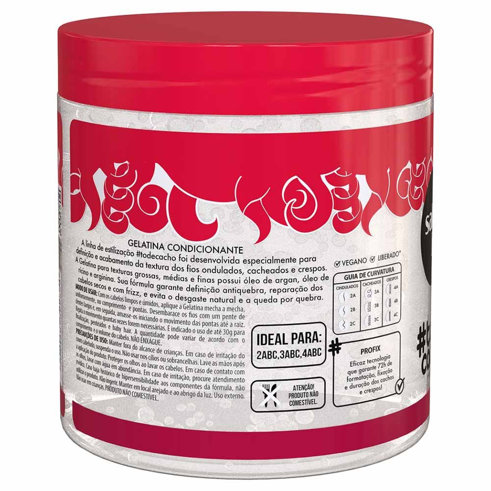 Salon Line #Todecacho Fortalecedora Gelatina 550g 2