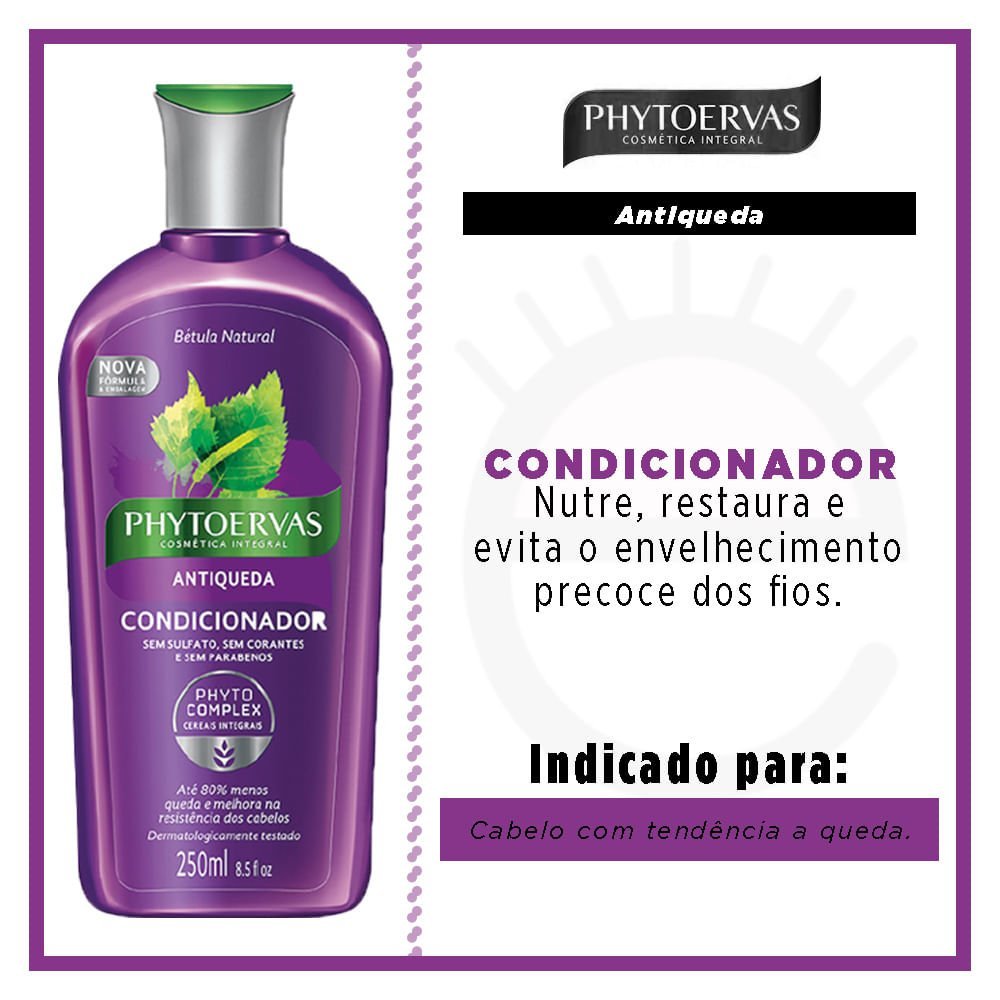 Phytoervas Antiqueda - Condicionador 250ml 2