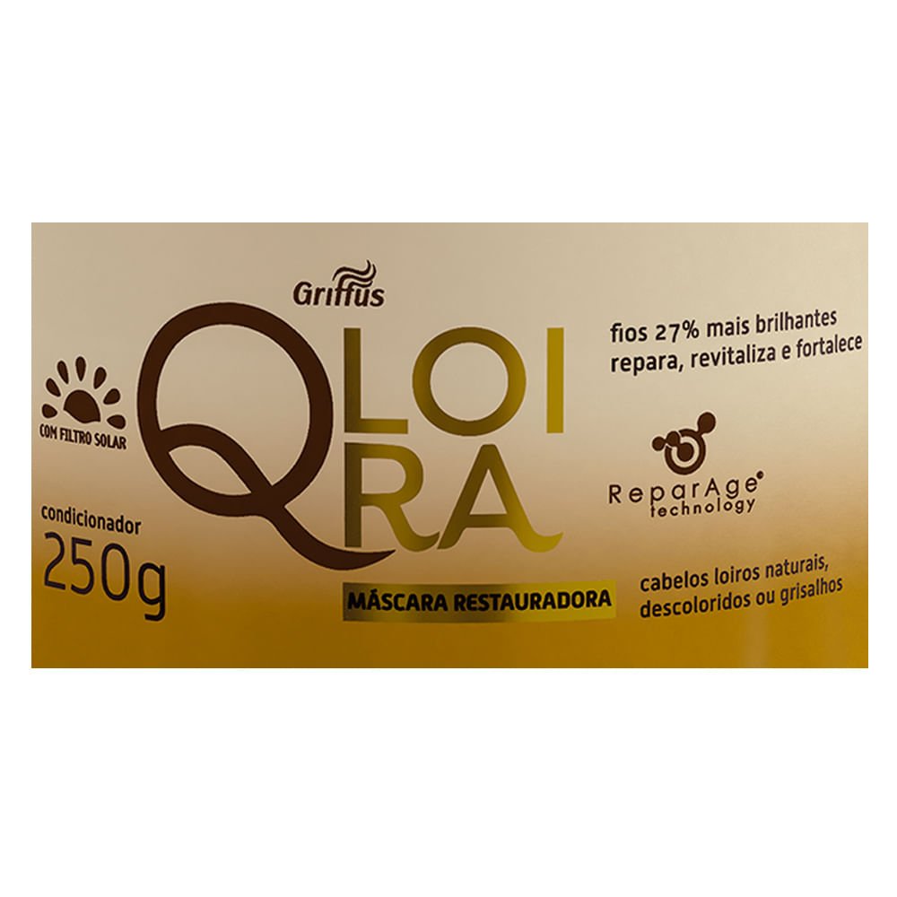 Griffus QLoira - Máscara Restauradora 250g 2