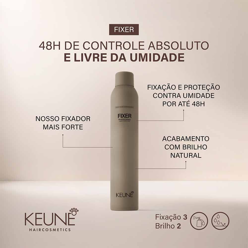 Keune Style Fixer Fixador Extra Forte 300ml 2