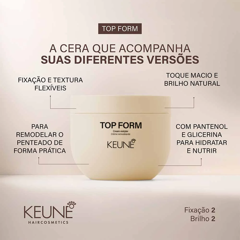 Keune Style Top Form Cera Remodelante 100ml 2