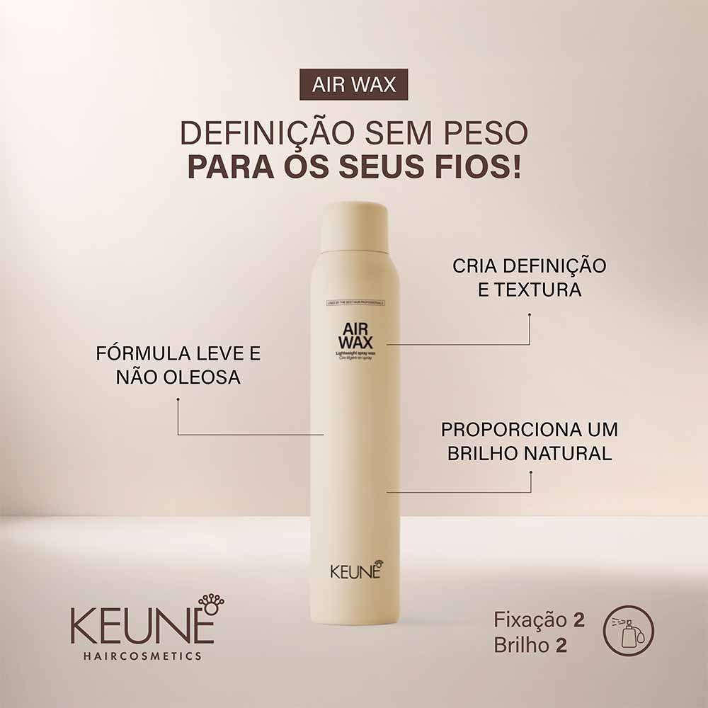 Keune Style Air Wax Spray Suave 200ml 2