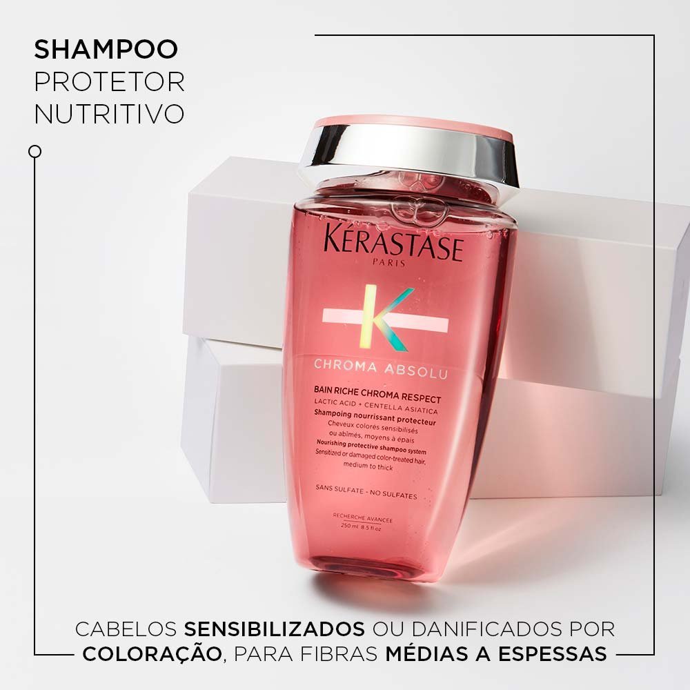Kérastase Chroma Absolu Bain Riche Chroma Respect Shampoo 250ml 3