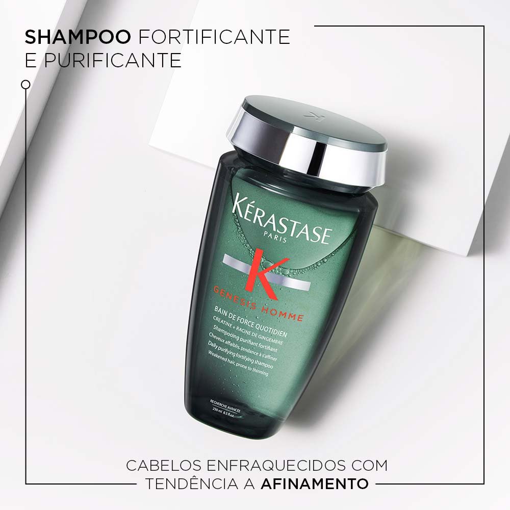 Kérastase Genesis Homme Bain de Force Quotidien Shampoo 250ml 2