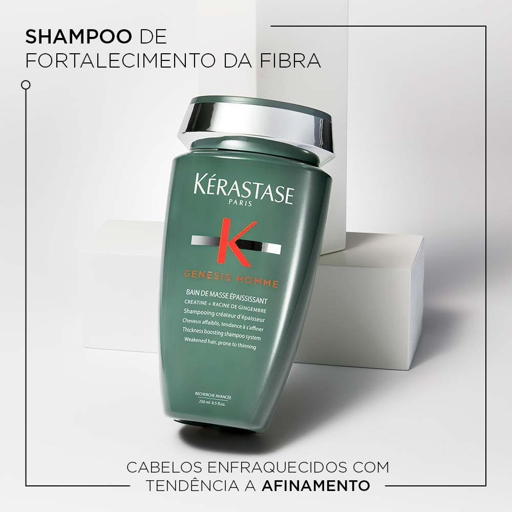 Kérastase Genesis Homme Bain de Masse Épaississant Shampoo 250ml 2