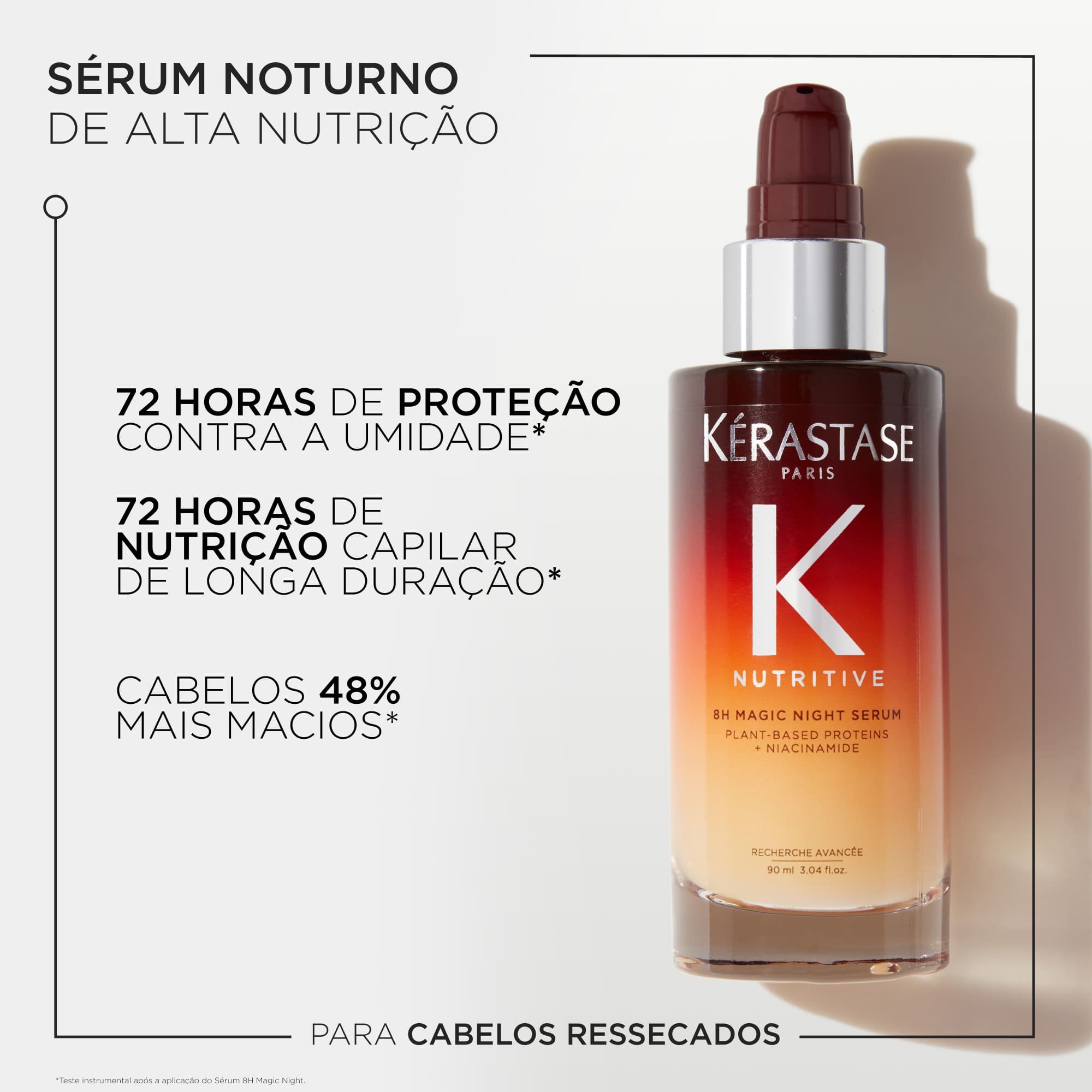 Sérum Capilar Noturno Kérastase Nutrição Profunda 8H Magic Night 90ml 2