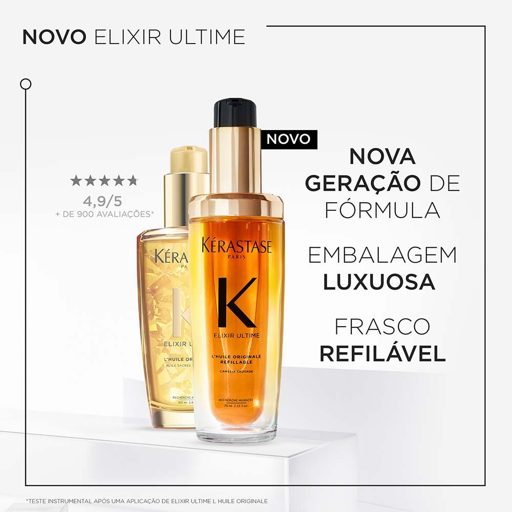 Óleo Capilar Kérastase Elixir Ultime L'Huile Originale 75ml 3
