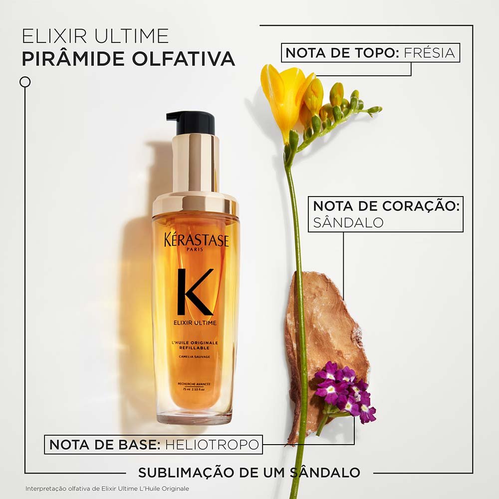 Óleo Capilar Kérastase Elixir Ultime L'Huile Originale 75ml 7