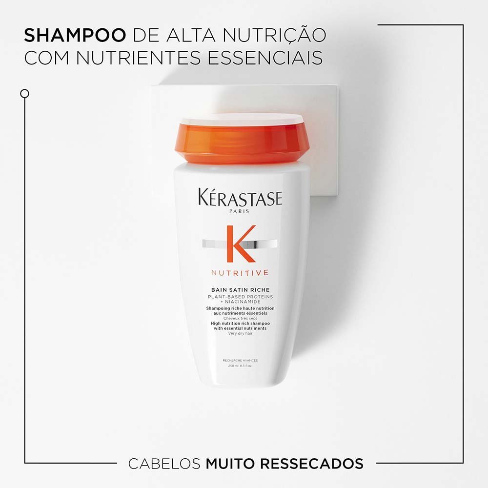 Kérastase Nutritive Bain Satin Riche Shampoo 250ml 3