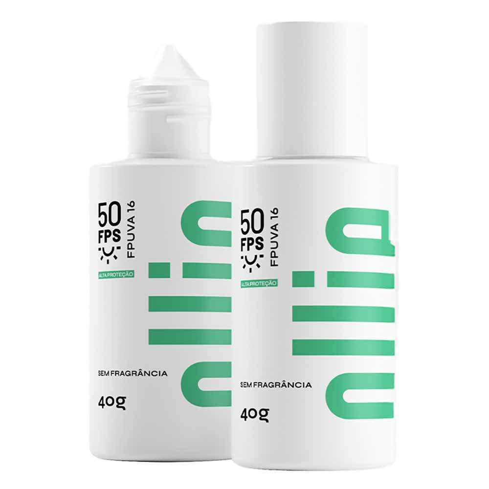 Protetor Solar Mineral Fluído Ollie FPS 50 FPUVA 16 40g 2