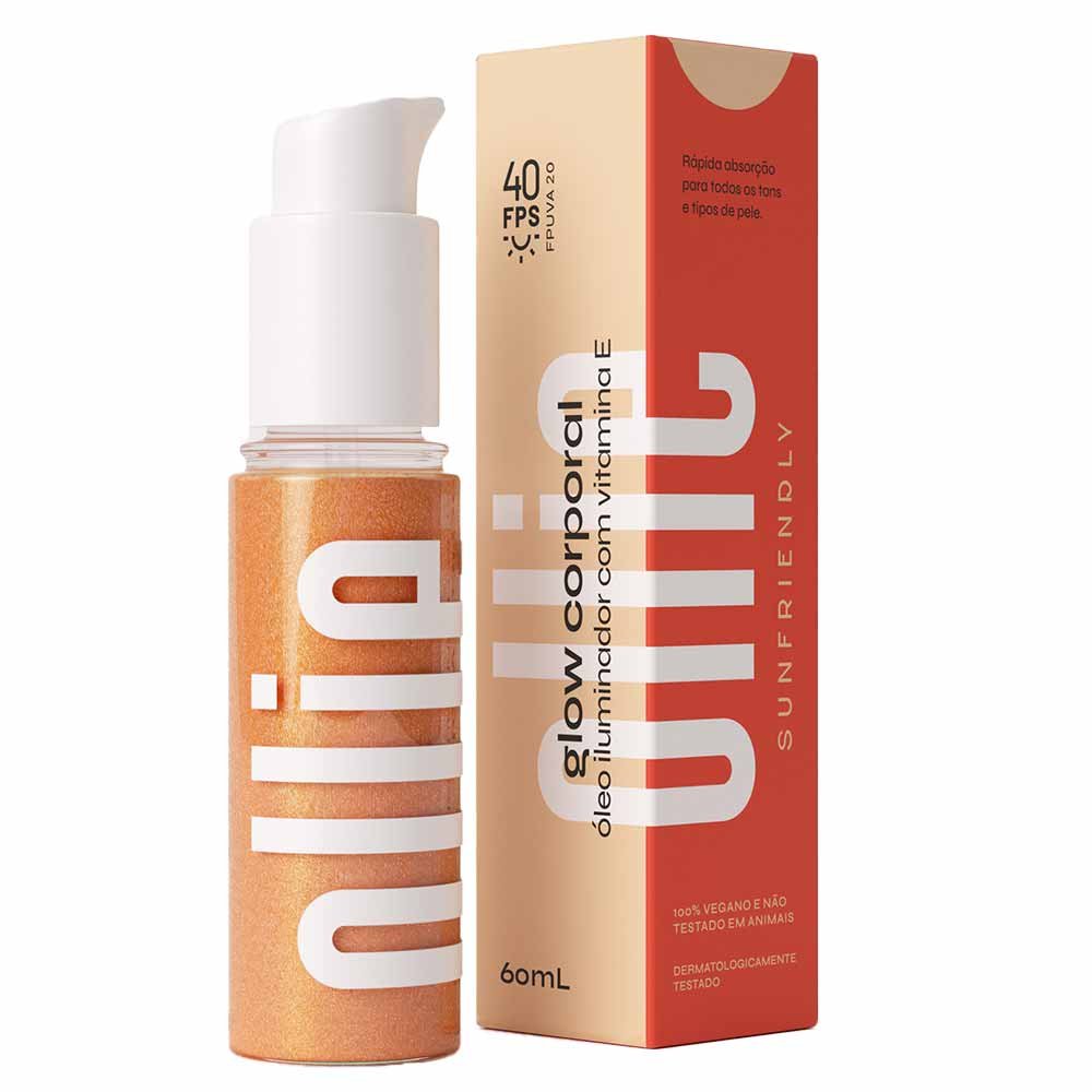 Óleo Iluminador Ollie - Glow Corporal FPS 40