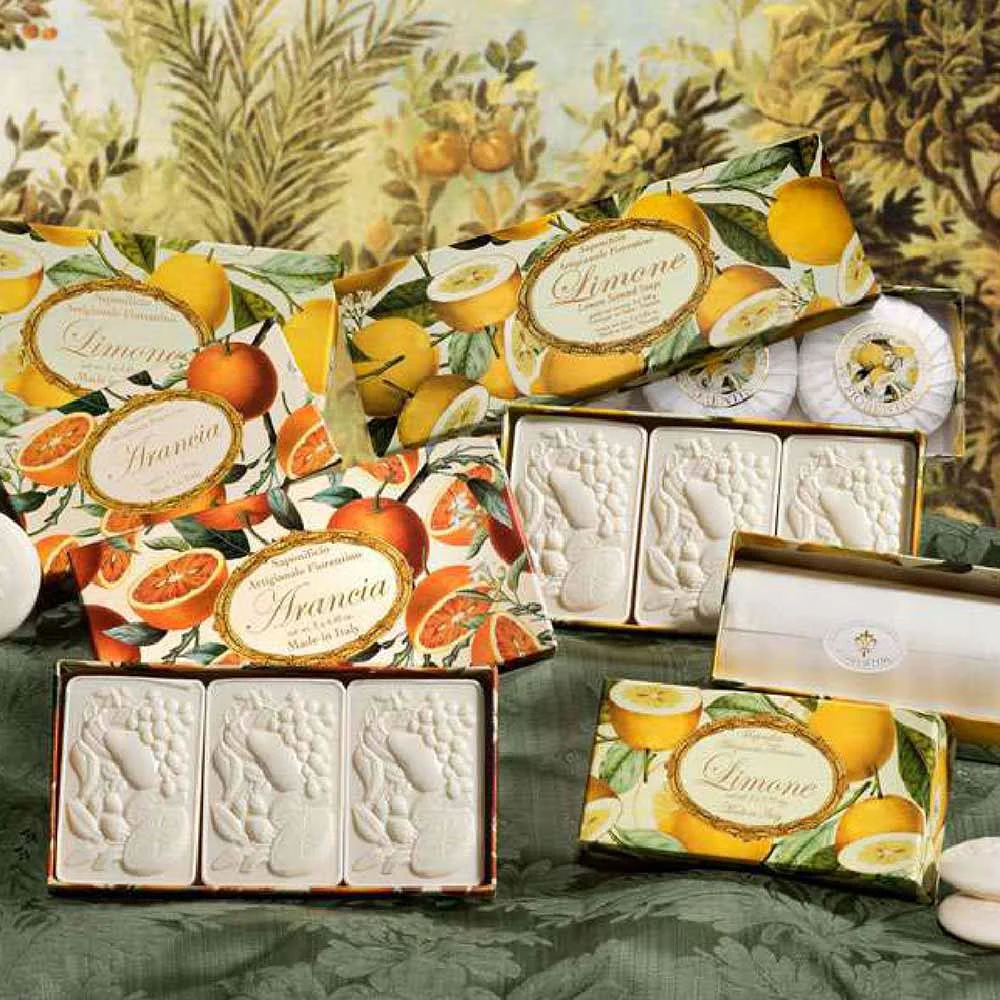 Kit Sabonete Solido Fiorentino Limão 3x100g ÚNICO 3