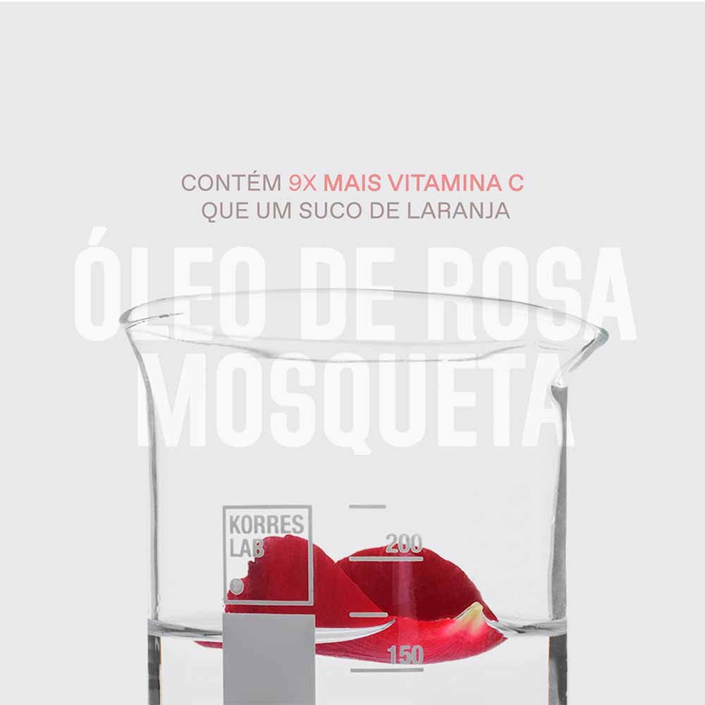 Apothecary Wild Rose Sérum Korres Booster Bifasico Clareador ÚNICO 3