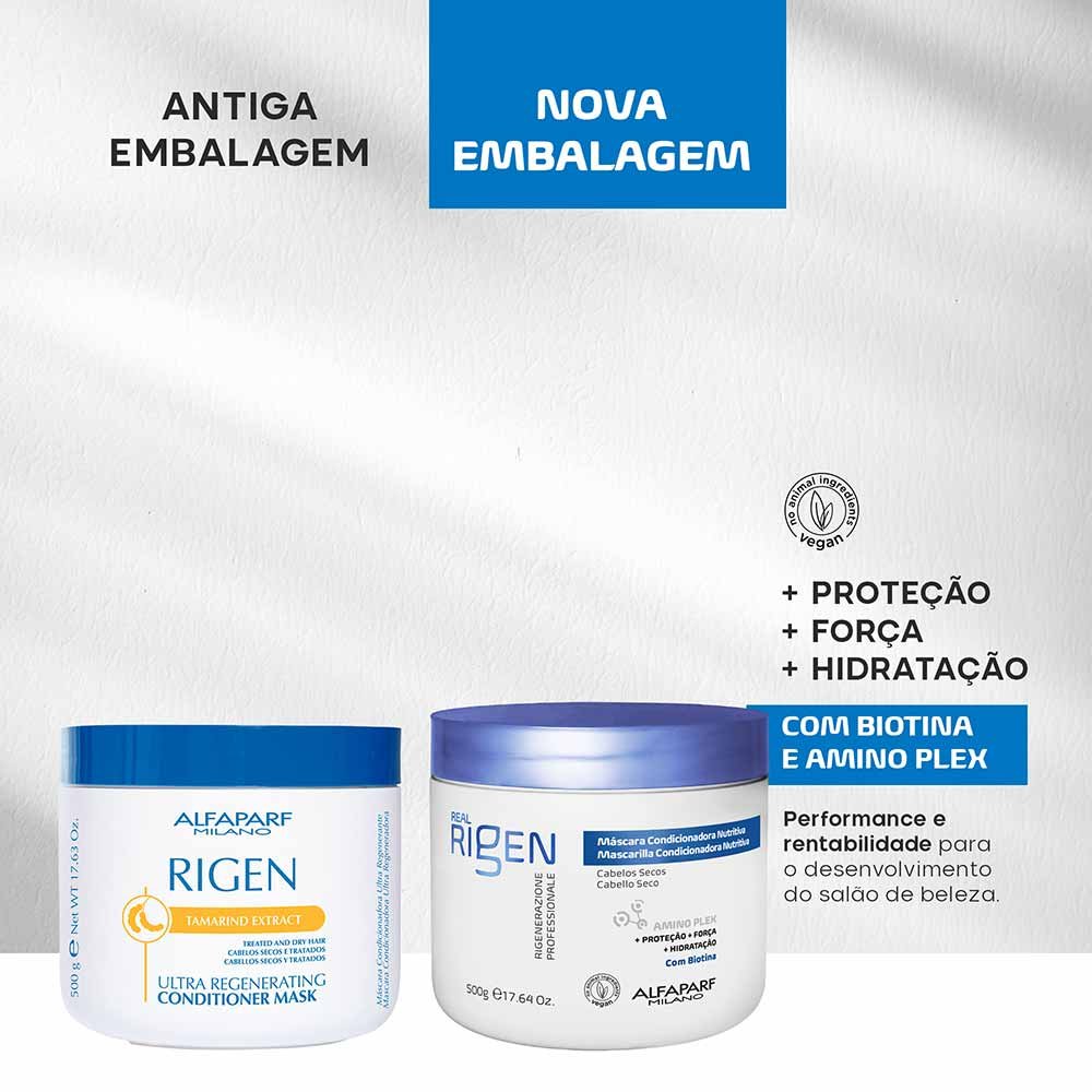 Alfaparf Milano Real Rigen Máscara Nutritiva 500g 4
