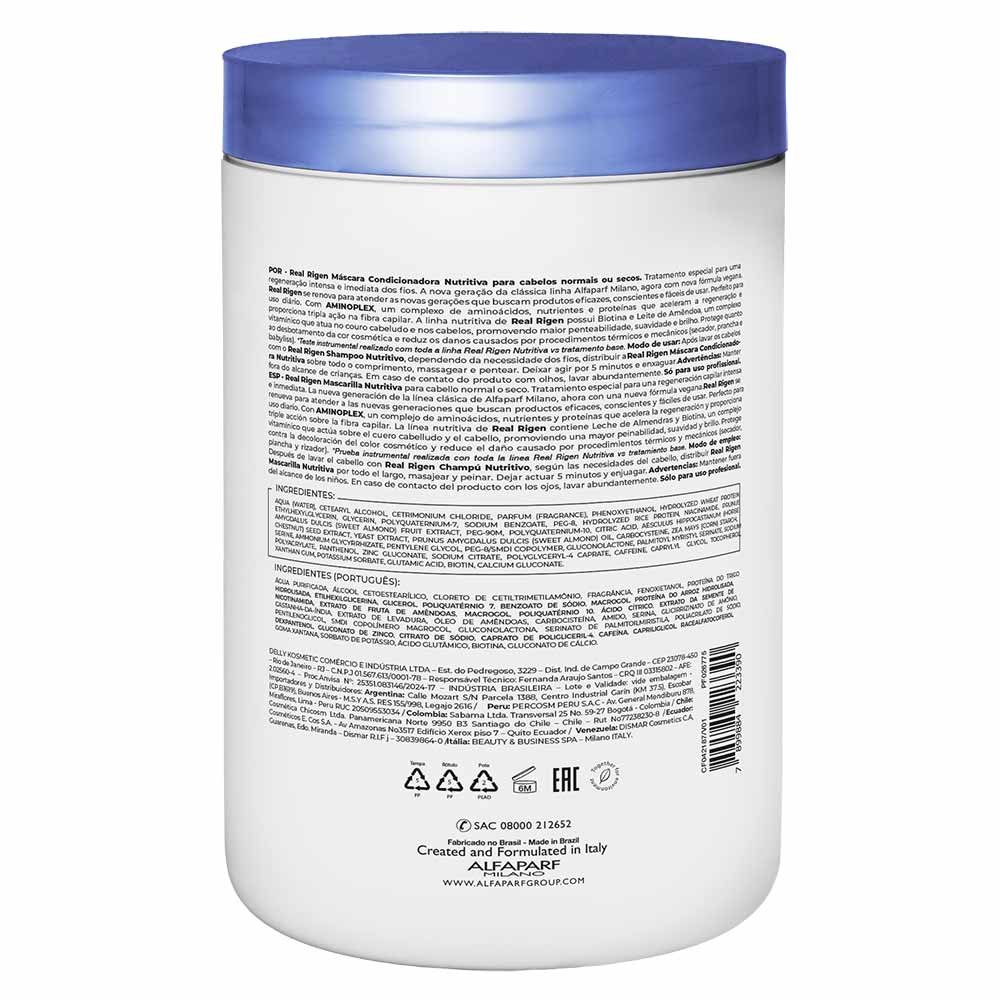 Alfaparf Milano Real Rigen Máscara Nutritiva 1Kg 2