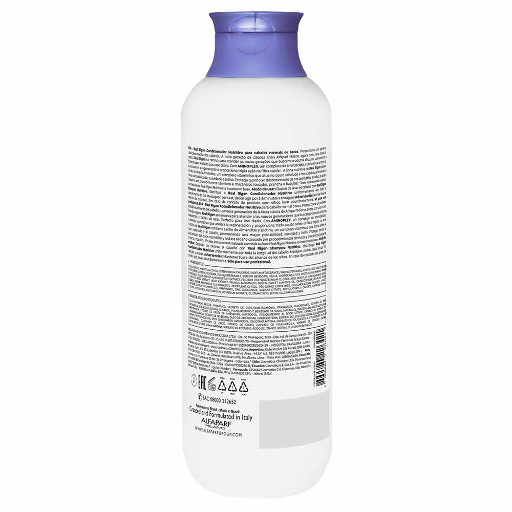Alfaparf Milano Real Rigen Condicionador Nutritivo 250ml 2